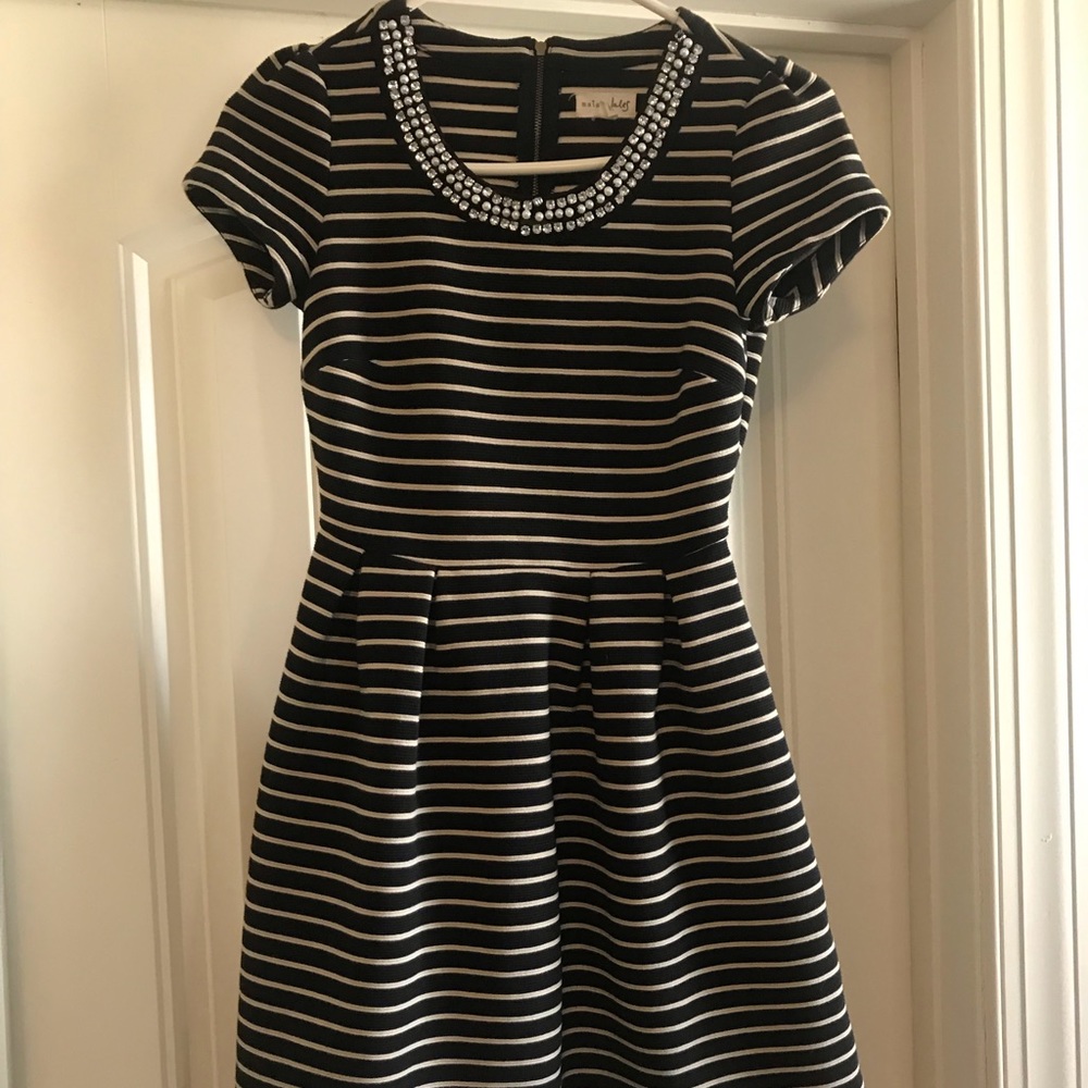 Maison Jules Adorable Stripped Dress Size XS